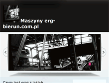Tablet Screenshot of erg-bierun.com.pl